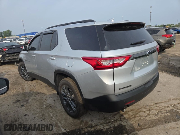 2021 Chevrolet Traverse RS with VIN 1GNERJKWXMJ265485, listed as a Copart auction lot 67362294 with 27,152 mi miles and Salvage Title. Bid and sale history available at carsss.com. Image 2.