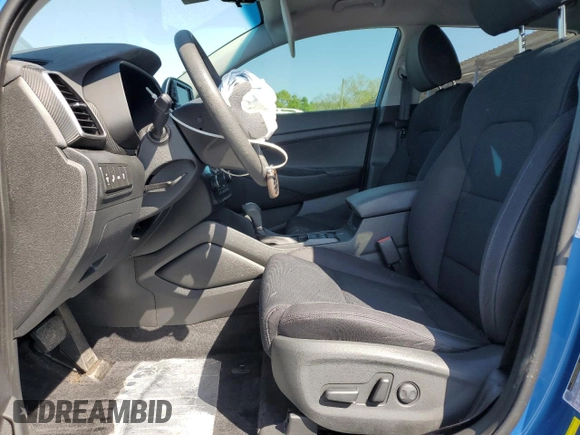 2020 Hyundai Tucson SEL with VIN KM8J33AL9LU137534, listed as a Copart auction lot 52304365 with 27,195 mi miles and Salvage title. Bid and sale history available at DreamBid. Image 7.