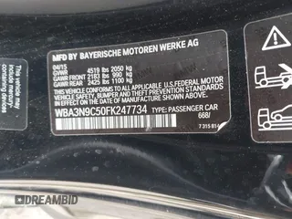 2015 BMW 4 Series 428i xDrive с VIN WBA3N9C50FK247734, выставлен на аукционе IAAI как лот 42050172 с пробегом 82 475 миль миль и . История ставок и продаж доступна на DreamBid. Изображение 9.