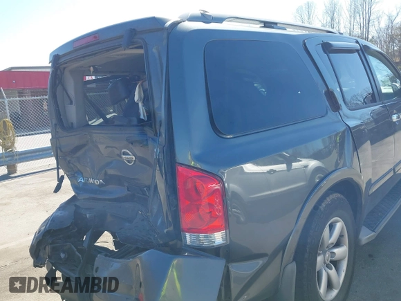 2009 Nissan Armada SE z VIN 5N1BA08D89N601178, wystawiony jako IAAI lot #41854346 z przebiegiem 228 637 mil mil oraz . Historia ofert i sprzedaży dostępna na DreamBid. Obrazek 13.