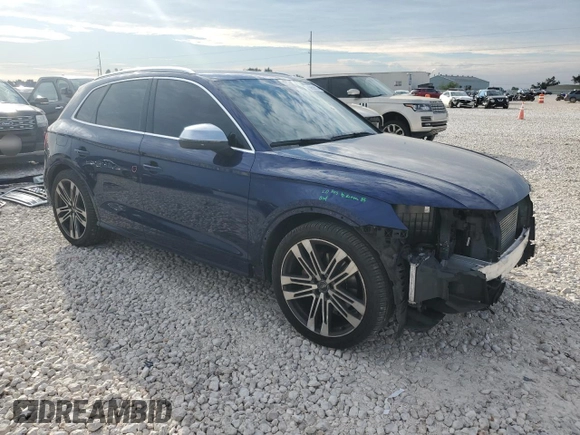 2018 Audi SQ5 Prestige with VIN WA1C4AFY6J2024887, listed as a Copart auction lot 69635524 with 71,905 mi miles and Salvage Title. Bid and sale history available at DreamBid. Image 4.