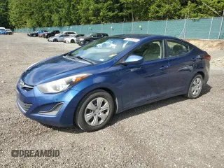 2016 Hyundai Elantra SE z VIN 5NPDH4AE6GH785732, wystawiony jako Copart lot #61589655 z przebiegiem 128 143 mil mil oraz Czysty tytuł • Clean title. Historia ofert i sprzedaży dostępna na DreamBid. Obrazek 1.