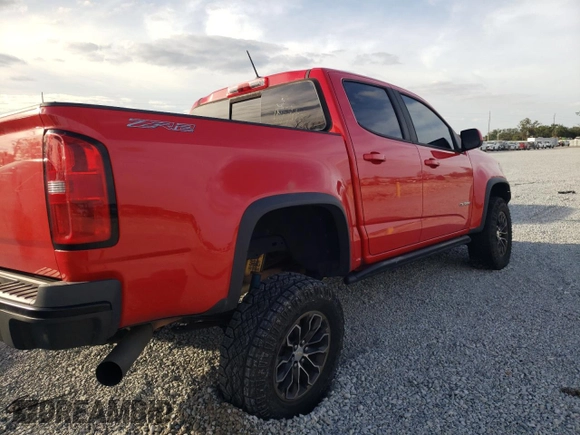2019 Chevrolet Colorado 4WD ZR2 with VIN 1GCPTEE11K1157456, listed as a Copart auction lot 81283874 with 119,402 mi miles and Salvage title. Bid and sale history available at DreamBid. Image 3.