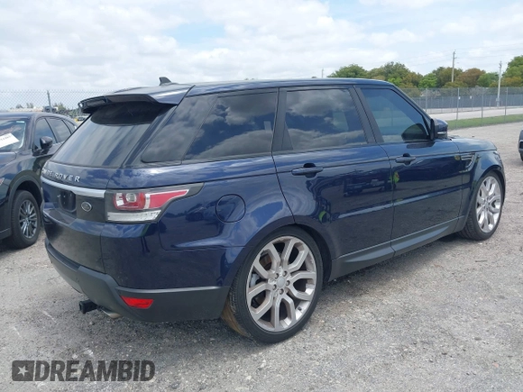 2016 Land Rover Range Rover Sport SE with VIN SALWG2PF9GA658084, listed as a IAAI auction lot 42084446 with 95,226 mi miles and . Bid and sale history available at DreamBid. Image 4.