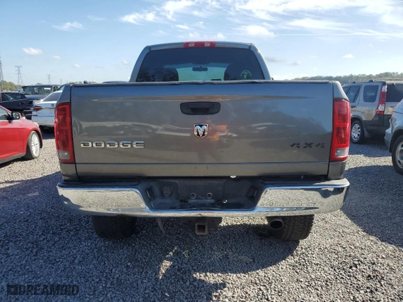 2005 Dodge Ram 2500 SLT with VIN 3D7KS28D05G902095, listed as a Copart auction lot 43341915 with 310,032 mi miles and Salvage Title. Bid and sale history available at carsss.com. Image 6.