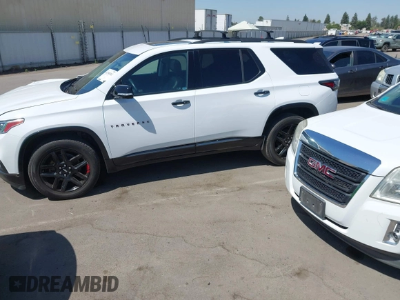 2020 Chevrolet Traverse Premier with VIN 1GNERKKW0LJ242236, listed as a IAAI auction lot 42588362 with 78,058 mi miles and . Bid and sale history available at DreamBid. Image 15.
