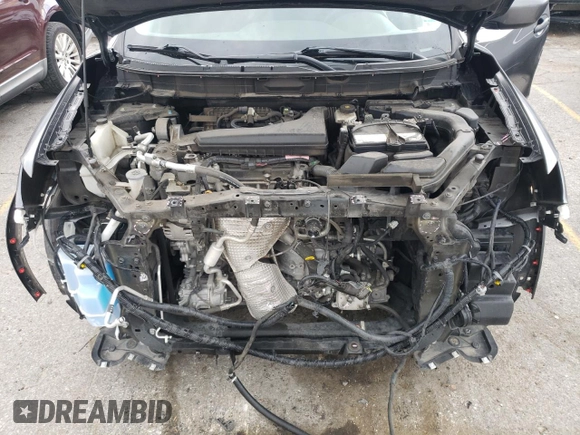 2017 Nissan Rogue SV with VIN 5N1AT2MT4HC835973, listed as a Copart auction lot 63814414 with 74,629 mi miles and Salvage Title. Bid and sale history available at carsss.com. Image 12.
