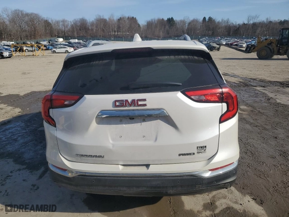 2020 GMC Terrain SLT with VIN 3GKALVEV6LL309366, listed as a Copart auction lot 48721355 with 67,089 mi miles and Salvage Title. Bid and sale history available at carsss.com. Image 6.