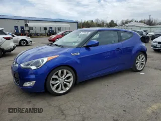 2013 Hyundai Veloster w/Black Int with VIN KMHTC6AD6DU110893, listed as a Copart auction lot 52685095 with 181,504 mi miles and Salvage Title. Bid and sale history available at carsss.com. Image 1.