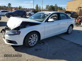 2010 Audi A4 2.0T Premium Plus with VIN WAUFFAFL8AN052381, listed as a Copart auction lot 88449195 with 0 mi miles and Salvage Title. Bid and sale history available at carsss.com. Image 1.