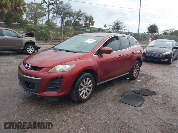 2011 Mazda CX-7 i SV with VIN JM3ER2A54B0359833, listed as a IAAI auction lot 41640336 with 140,302 mi miles. Bid and sale history available at carsss.com. Image 2.