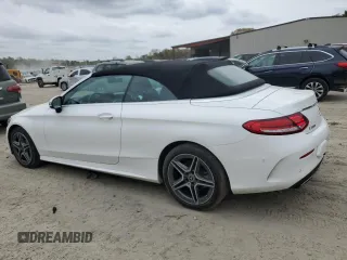 2019 Mercedes-Benz C 300 with VIN WDDWK8EB4KF837823, listed as a Copart auction lot 50617944 with 55,625 mi miles and Salvage title. Bid and sale history available at DreamBid. Image 2.