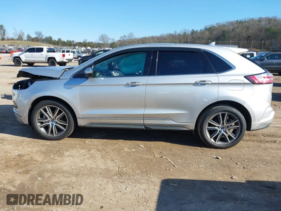 2019 Ford Edge Titanium z VIN 2FMPK3K98KBC68569, wystawiony jako IAAI lot #41209347 z przebiegiem 75 519 mil mil oraz . Historia ofert i sprzedaży dostępna na DreamBid. Obrazek 14.