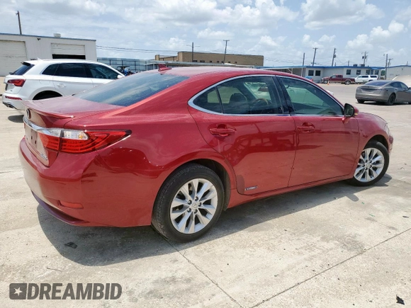 2013 Lexus ES 300h with VIN JTHBW1GGXD2021902, listed as a Copart auction lot 61484485 with 121,498 mi miles and Salvage title. Bid and sale history available at DreamBid. Image 3.