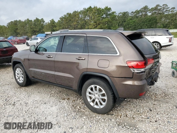 2021 Jeep Grand Cherokee Laredo X with VIN 1C4RJEAG8MC638787, listed as a Copart auction lot 55050395 with 24,332 mi miles and Clean title. Bid and sale history available at DreamBid. Image 2.