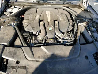 2017 BMW 7 Series 750i with VIN WBA7F0C51HGM21052, listed as a Copart auction lot 46299535 with 85,765 mi miles and Clean Title. Bid and sale history available at carsss.com. Image 11.