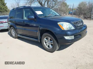 2004 Lexus GX 470 with VIN JTJBT20X240028068, listed as a IAAI auction lot 41814245 with 138,819 mi miles. Bid and sale history available at carsss.com. Image 1.