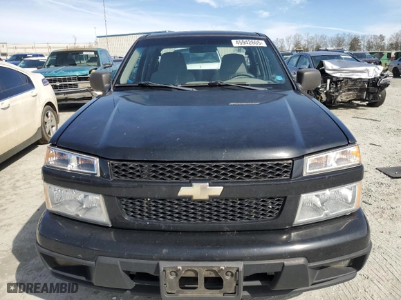 2006 Chevrolet Colorado LS with VIN 1GCCS198168278325, listed as a Copart auction lot 45942605 with 95,552 mi miles and Salvage Title. Bid and sale history available at carsss.com. Image 5.