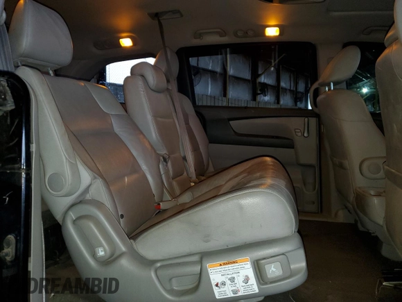 2012 Honda Odyssey Touring with VIN 5FNRL5H94CB026539, listed as a Copart auction lot 48925605 with 88,381 mi miles and Salvage Title. Bid and sale history available at DreamBid. Image 11.