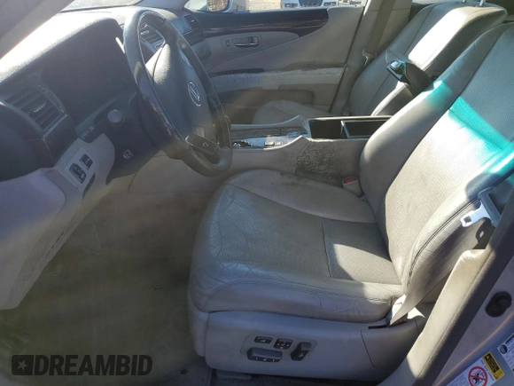 2007 Lexus LS 460 with VIN JTHBL46F975040494, listed as a Copart auction lot 41648735 with 353,650 mi miles and Clean Title. Bid and sale history available at DreamBid. Image 7.