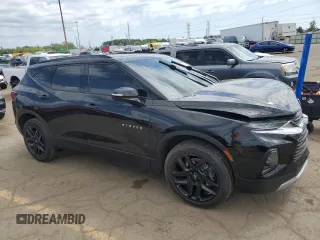 2022 Chevrolet Blazer LT with VIN 3GNKBJR48NS182486, listed as a Copart auction lot 70407074 with 59,774 mi miles and Non repairable. Bid and sale history available at DreamBid. Image 4.