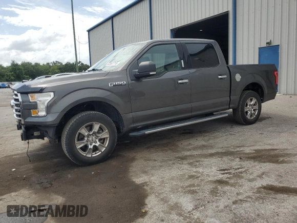 2017 Ford F-150 XL with VIN 1FTEW1C86HKD49367, listed as a Copart auction lot 62867715 with 107,896 mi miles and Salvage title. Bid and sale history available at DreamBid. Image 1.