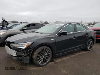 2020 Acura ILX w/Premium/A-SPEC Pkg with VIN 19UDE2F8XLA006755, listed as a Copart auction lot 49947025 with 121,322 mi miles and Salvage Title. Bid and sale history available at carsss.com. Image 1.