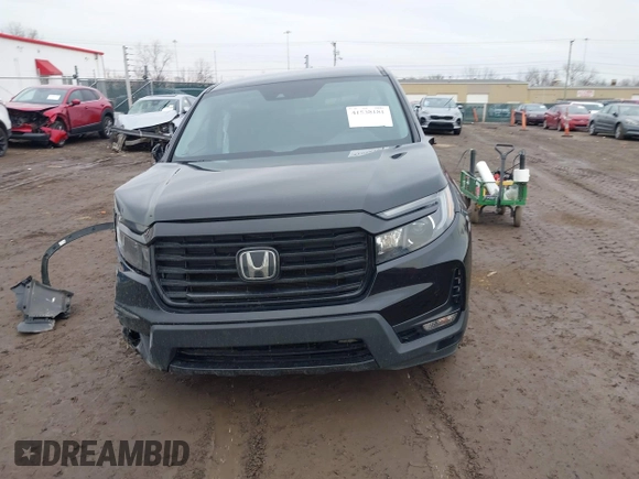 2022 Honda Ridgeline Sport with VIN 5FPYK3F15NB010408, listed as a IAAI auction lot 41538181 with 87,923 mi miles and . Bid and sale history available at DreamBid. Image 12.