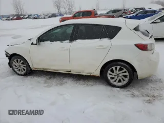 2013 Mazda 3 GX with VIN JM1BL1KF5D1803779, listed as a Copart auction lot 42116345 with 252,558 mi miles and Salvage Title. Bid and sale history available at carsss.com. Image 2.