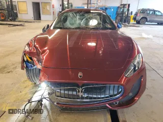 2013 Maserati GranTurismo Sport with VIN ZAM45VLA1D0073304, listed as a Copart auction lot 77509974 with 76,038 mi miles and Salvage title. Bid and sale history available at DreamBid. Image 5.