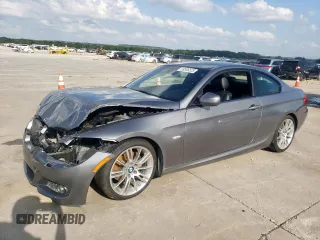 2011 BMW 3 Series 328i with VIN WBAKE5C50BE573630, listed as a Copart auction lot 59906525 with 54,717 mi miles and Salvage title. Bid and sale history available at DreamBid. Image 1.
