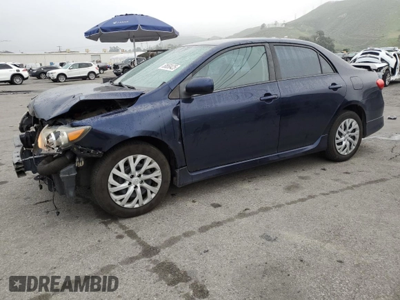 2012 Toyota Corolla L with VIN 2T1BU4EEXCC910774, listed as a Copart auction lot 50650425 with 194,264 mi miles and Salvage Title. Bid and sale history available at carsss.com. Image 1.
