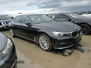 2017 BMW 7 Series 740i xDrive with VIN WBA7E4C3XHGV23345, listed as a Copart auction lot 40793704 with 71,046 mi miles. Bid and sale history available at carsss.com. Image 10.