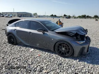 2022 Lexus IS 350 F Sport z VIN JTHGZ1B2XN5053046, wystawiony jako Copart lot #57384665 z przebiegiem 36 080 mil mil oraz Szkoda całkowita • Salvage title. Historia ofert i sprzedaży dostępna na DreamBid. Obrazek 4.