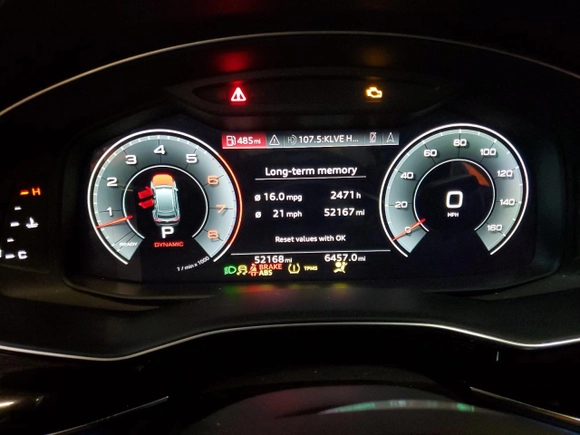 2021 Audi Q8 Premium Plus with VIN WA1EVAF14MD033153, listed as a Copart auction lot 47657525 with 52,168 mi miles and Salvage Title. Bid and sale history available at carsss.com. Image 9.