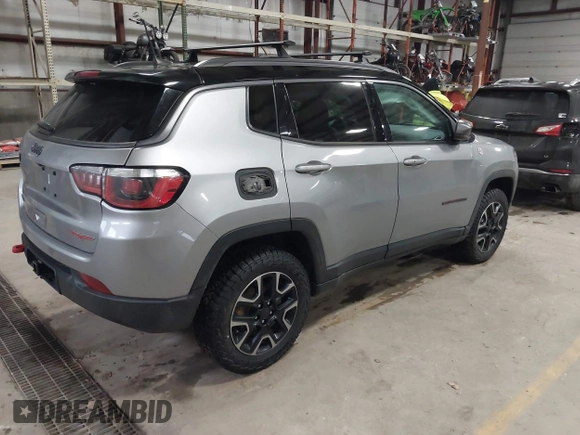 2019 Jeep Compass Trailhawk с VIN 3C4NJDDB0KT712004, выставлен на аукционе IAAI как лот 41667570 с пробегом 46 408 миль миль и . История ставок и продаж доступна на DreamBid. Изображение 4.
