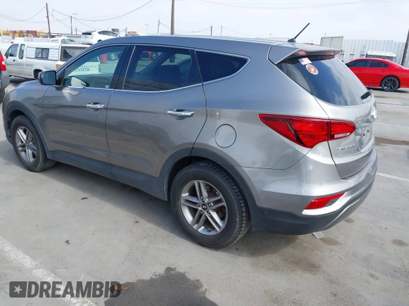 2018 Hyundai Santa Fe 2.4L with VIN 5NMZT3LB4JH069868, listed as a IAAI auction lot 42675555 with 142,612 mi miles and . Bid and sale history available at DreamBid. Image 3.
