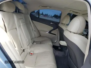 2011 Lexus IS 250 z VIN JTHBF5C21B5136191, wystawiony jako Copart lot #58203625 z przebiegiem 187 402 mil mil oraz Szkoda całkowita • Salvage title. Historia ofert i sprzedaży dostępna na DreamBid. Obrazek 10.