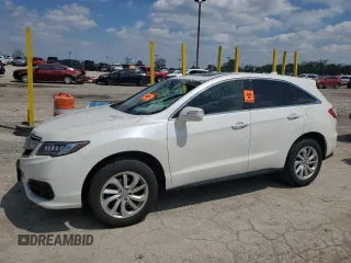 2018 Acura RDX Technology z VIN 5J8TB4H5XJL024404, wystawiony jako Copart lot #55988165 z przebiegiem Nie podano mil oraz Szkoda całkowita • Salvage title. Historia ofert i sprzedaży dostępna na DreamBid. Obrazek 1.
