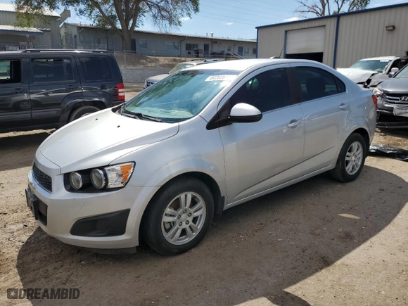 2016 Chevrolet Sonic LT with VIN 1G1JC5SH0G4127287, listed as a Copart auction lot 69288614 with 53,372 mi miles and Salvage Title. Bid and sale history available at carsss.com. Image 1.
