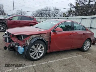 2014 Buick Regal with VIN 2G4GK5EX3E9222617, listed as a Copart auction lot 44150155 with 120,704 mi miles and Salvage Title. Bid and sale history available at carsss.com. Image 1.