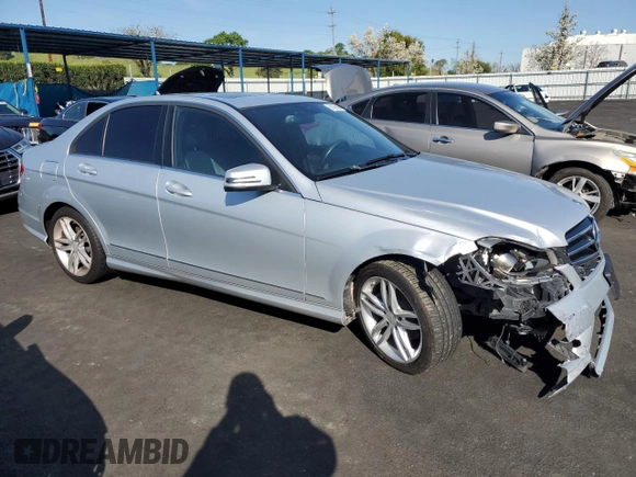 2014 Mercedes-Benz C C 250 Sport with VIN WDDGF4HB4ER314592, listed as a Copart auction lot 51862905 with 127,908 mi miles and Salvage Title. Bid and sale history available at carsss.com. Image 4.