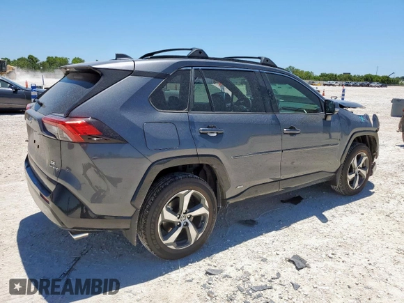 2025 Toyota RAV4 SE with VIN JTMCB3FV5SD244265, listed as a Copart auction lot 66194265 with 1,636 mi miles and Salvage title. Bid and sale history available at DreamBid. Image 3.