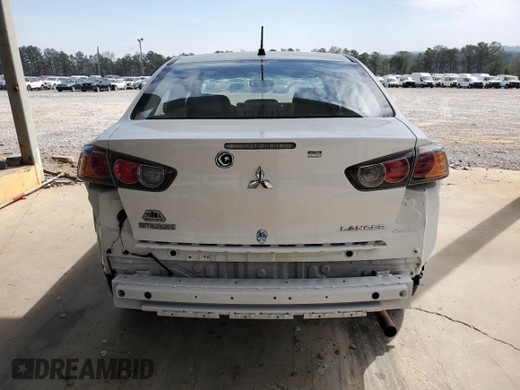 2010 Mitsubishi Lancer ES with VIN JA32U2FU3AU013515, listed as a Copart auction lot 51037835 with 132,170 mi miles and Salvage Title. Bid and sale history available at DreamBid. Image 6.