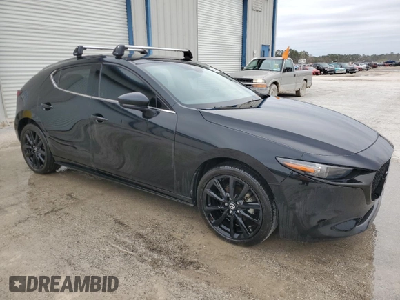 2022 Mazda Mazda3 Hatchback Premium with VIN JM1BPAML9N1507088, listed as a Copart auction lot 74745894 with 38,689 mi miles and Salvage Title. Bid and sale history available at carsss.com. Image 4.