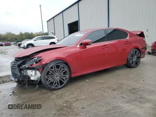 2016 Lexus GS 350 with VIN JTHBZ1BL6GA004357, listed as a Copart auction lot 42327505 with 116,224 mi miles and Salvage Title. Bid and sale history available at carsss.com. Image 1.