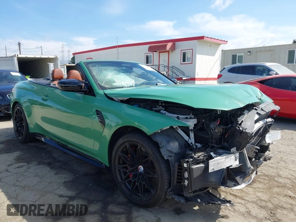 2023 BMW M4 Competition xDrive с VIN WBS33BA01PCM29504, выставлен на аукционе IAAI как лот 41914359 с пробегом 17 618 миль миль и . История ставок и продаж доступна на DreamBid. Изображение 1.