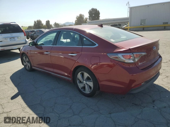 2016 Hyundai Sonata Hybrid Limited with VIN KMHE34L11GA009587, listed as a Copart auction lot 48520245 with 78,609 mi miles and Salvage Title. Bid and sale history available at carsss.com. Image 2.