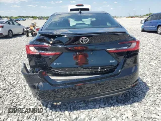 2025 Toyota Camry LE with VIN 4T1DAACK9SU565162, listed as a Copart auction lot 53148875 with 6,878 mi miles and Clean Title. Bid and sale history available at carsss.com. Image 6.
