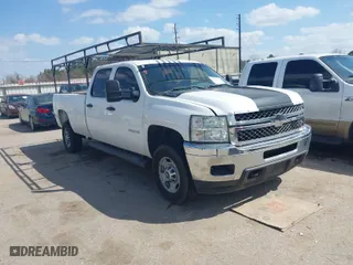 2012 Chevrolet Silverado 2500HD Work Truck with VIN 1GC1CVCG6CF240057, listed as a IAAI auction lot 41777768 with 303,947 mi miles. Bid and sale history available at carsss.com. Image 1.